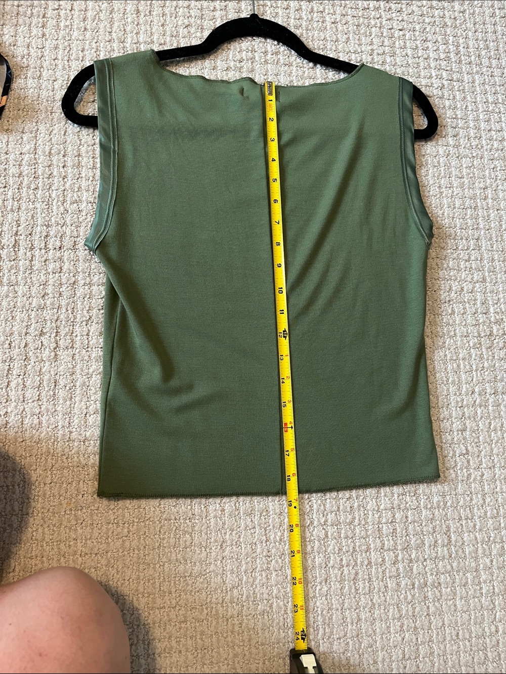 J.Crew Sleeveless Shell Sage Green Medium NWT - Picture 7 of 8